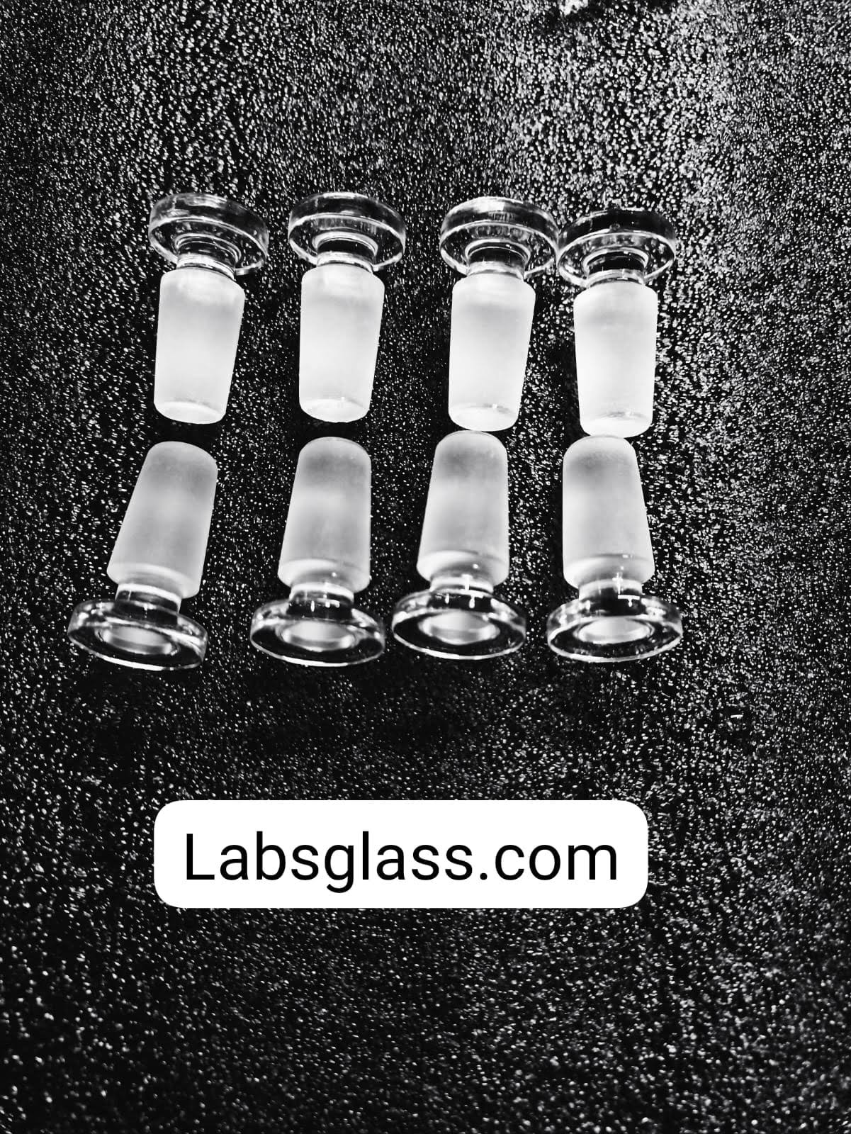 glass stopper flat head